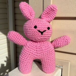 Handmade Crochet Bunny Plush Toy
